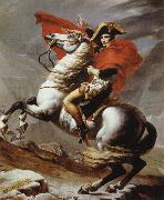 Jacques-Louis David napoleon bonaparte korsar alperna Sweden oil painting artist